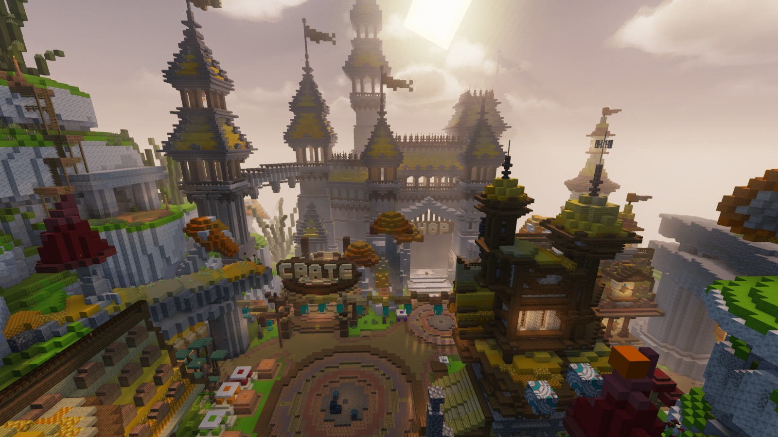 Minecraft Town Survival